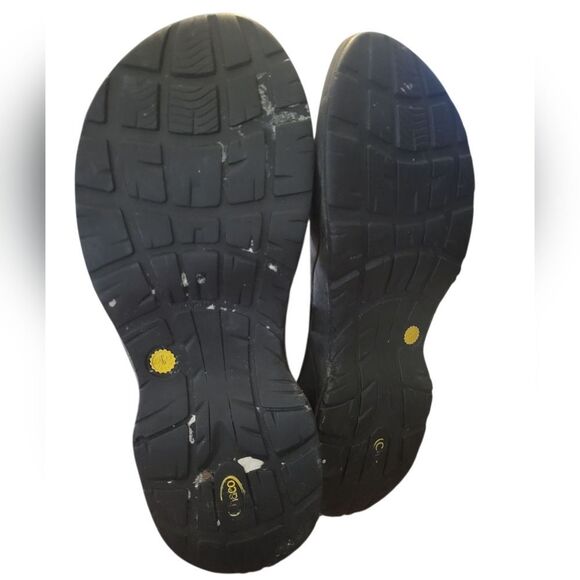 Chaco Men's Sandals Gray Adjustable Ankle Strap Size 13 - Picture 8 of 11